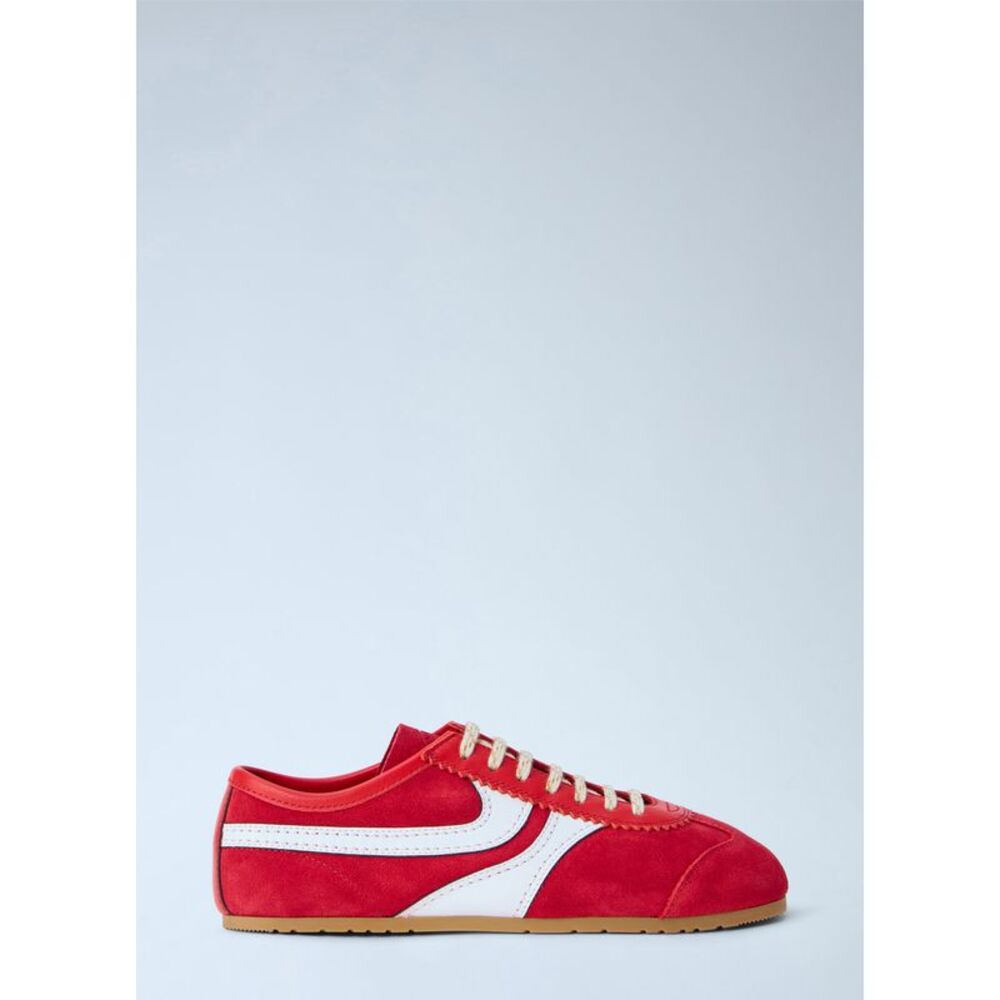 Dries Van Noten Women Suede Panel Sneakers